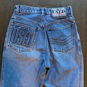 Vintage High Waisted Get Used Jeans